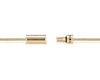 cable bracelet with diamonds le 9g